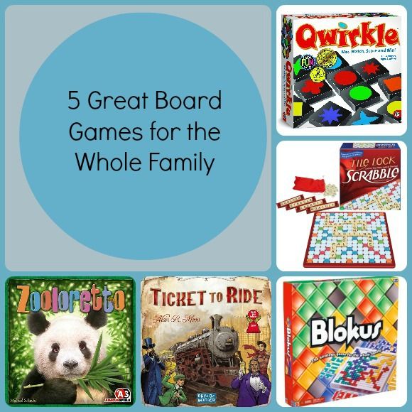 5 Board Games the Whole Family Can Play My Kids Guide